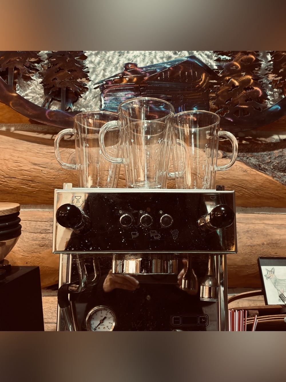 Bodum Double-Wall Glass Coffee Mug Set